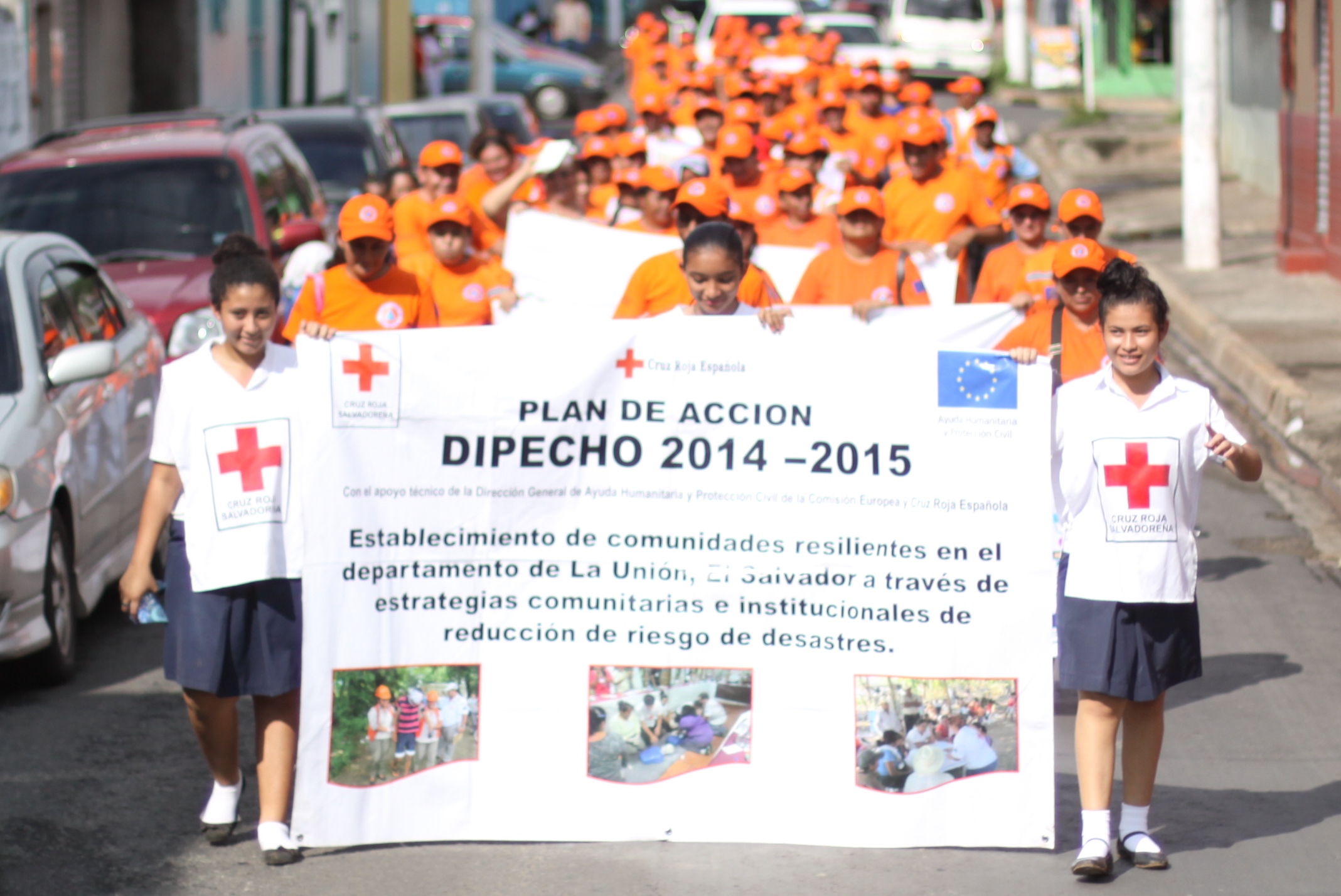 Cruz Roja Salvadoreña entrega equipos de primera respuesta a comunidades de la Unión