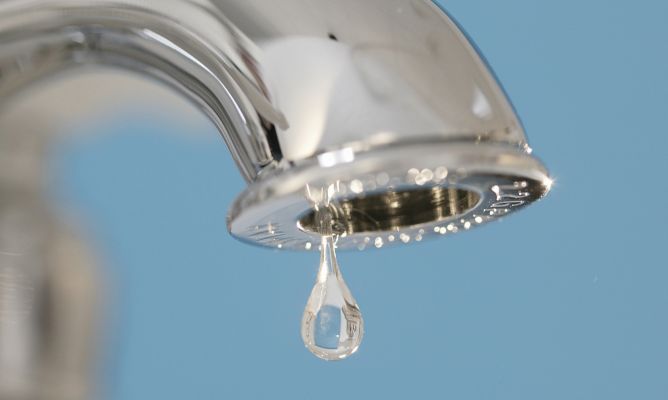 Servicio de agua será irregular en algunas zonas de Santa Ana