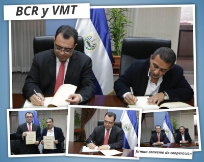 BCR y VMT firman convenio de cooperación interinstitucional