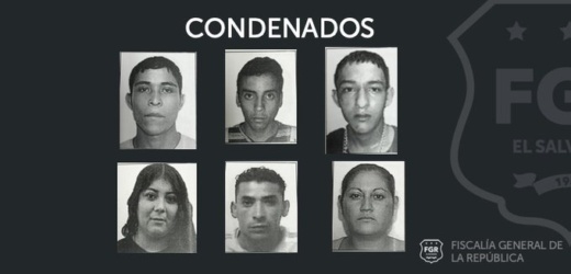 Seis pandilleros de la M13 han sido condenados por Extorsión, en Chalatenango