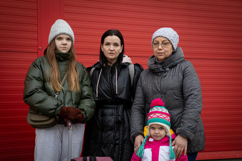 WFP intensifica su operación de respuesta a medida que los vecinos de Ucrania acogen refugiados