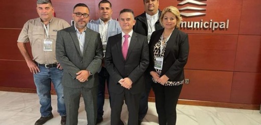Alcaldes de la Red de Asociaciones de Municipios de El Salvador, en la búsqueda de la cooperación española