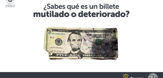 Campaña del Banco Central de Reserva de El Salvador para conocer y cuidar el papel moneda