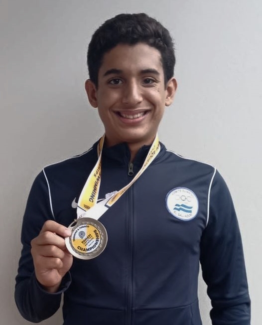 Salvadoreño se lleva medalla de plata en Campeonato Panamericano de Natación