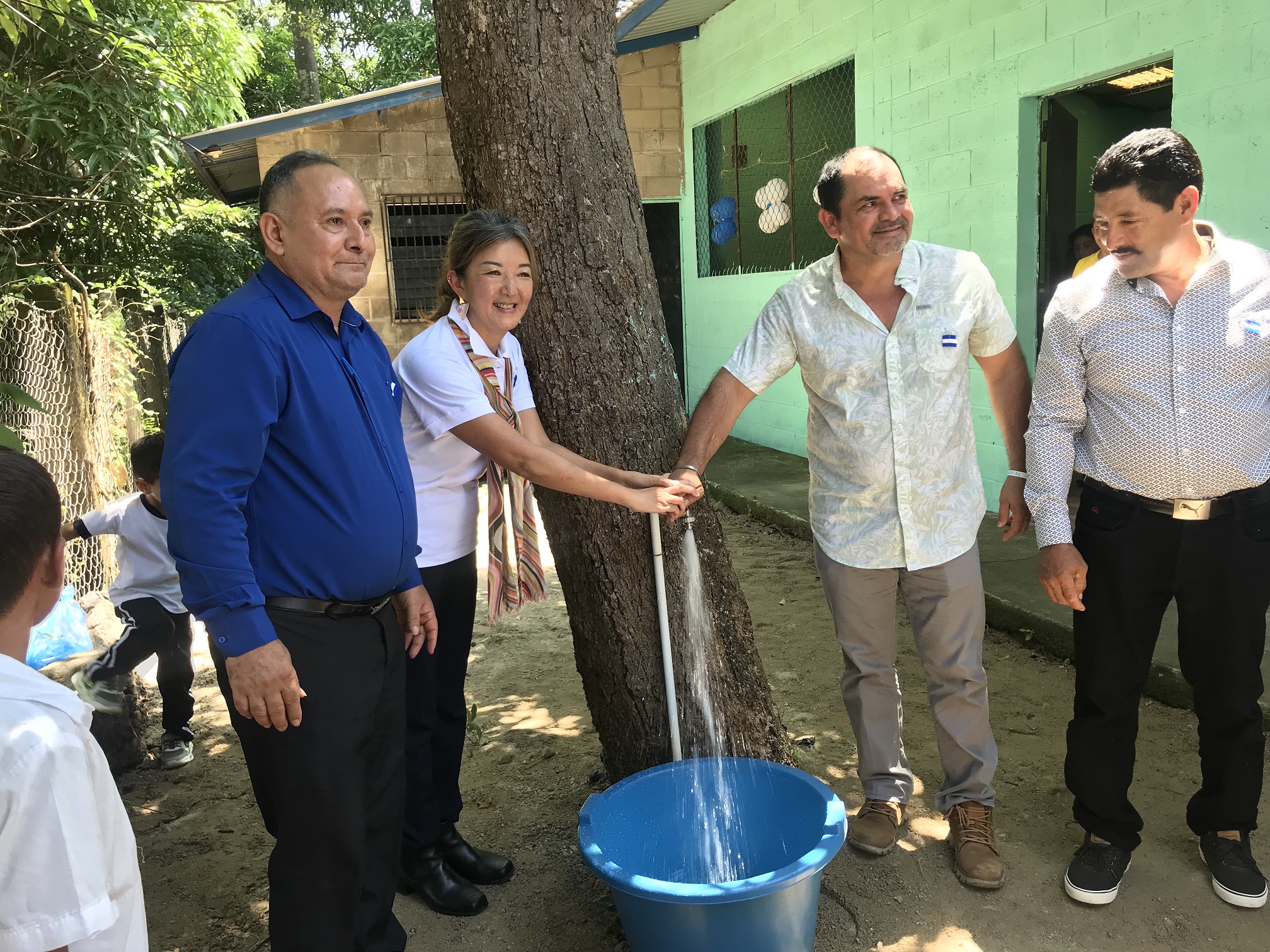 Japón financió la Construcción del Sistema de Abastecimiento de Agua Potable en Caseríos Potrerillos y Metayate del Cantón San José El Carao, del Municipio de La  Reina, Departamento de Chalatenango.