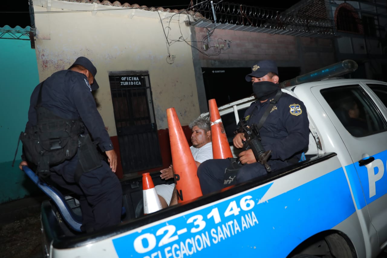 Mas de 60 capturas en el Occidente de El Salvador por varios delitos