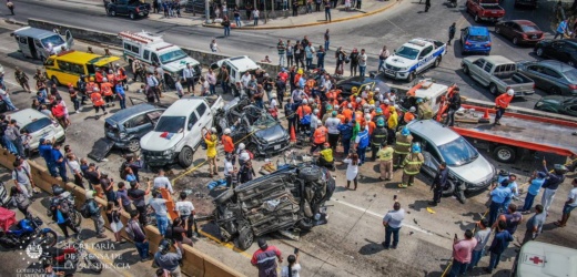 Grave accidente de transito en San Salvador cobra la vida de una persona.