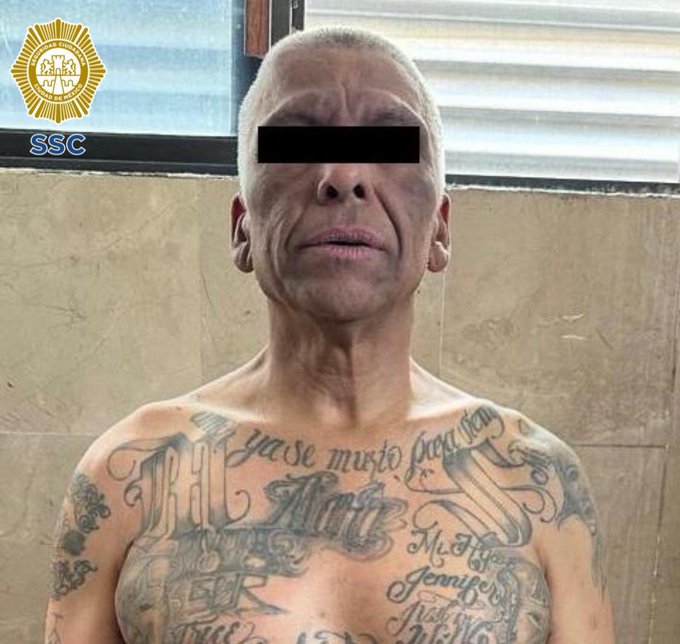 Peligroso pandillero de El Salvador es capturado en Mexico