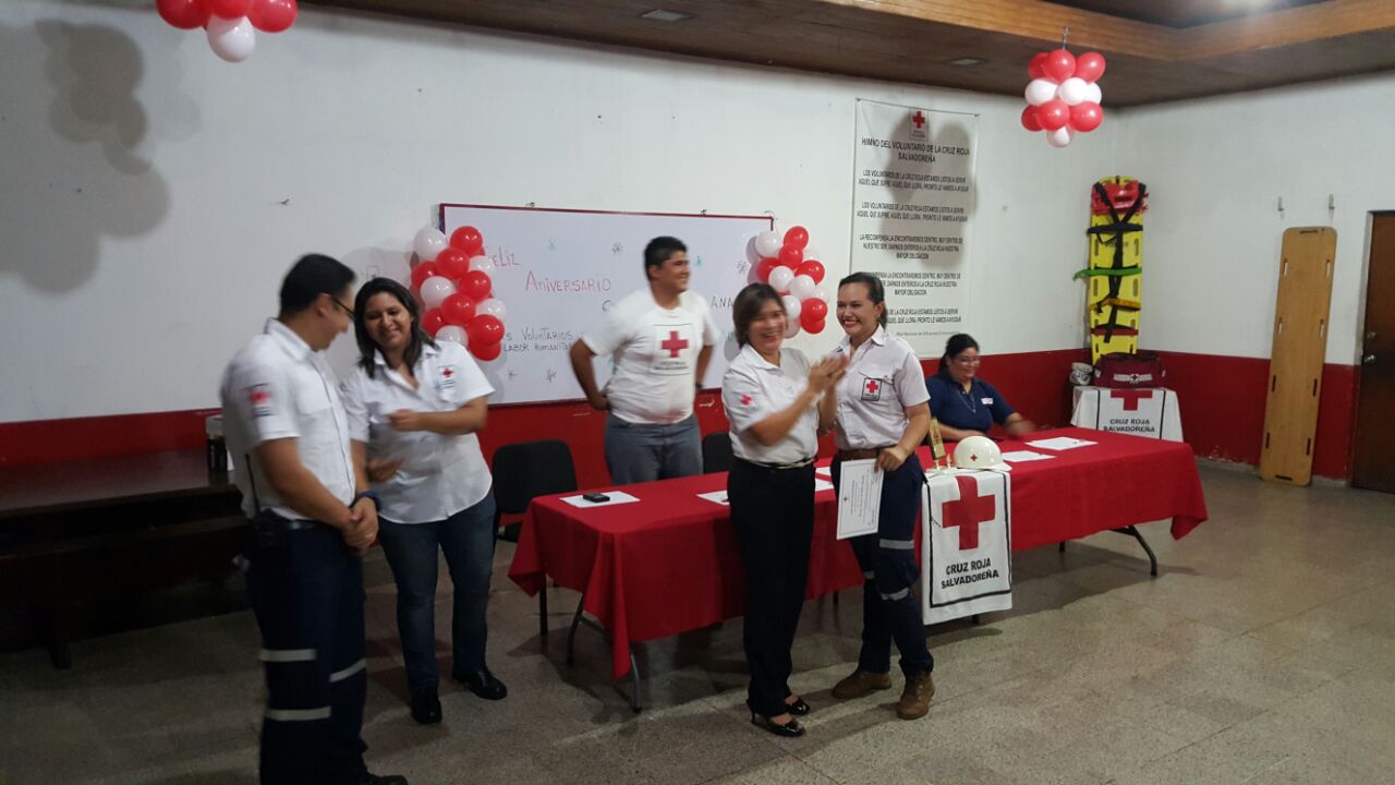 Cruz Roja seccional Santa Ana, celebró 60 años de labor humanitaria