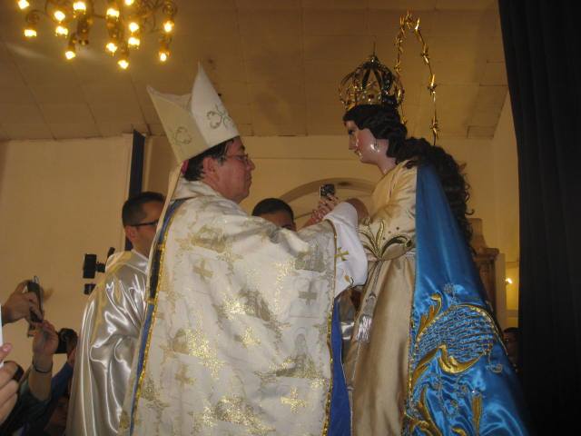 Atiquizayenses consagran imagen de la Inmaculada Concepción de María