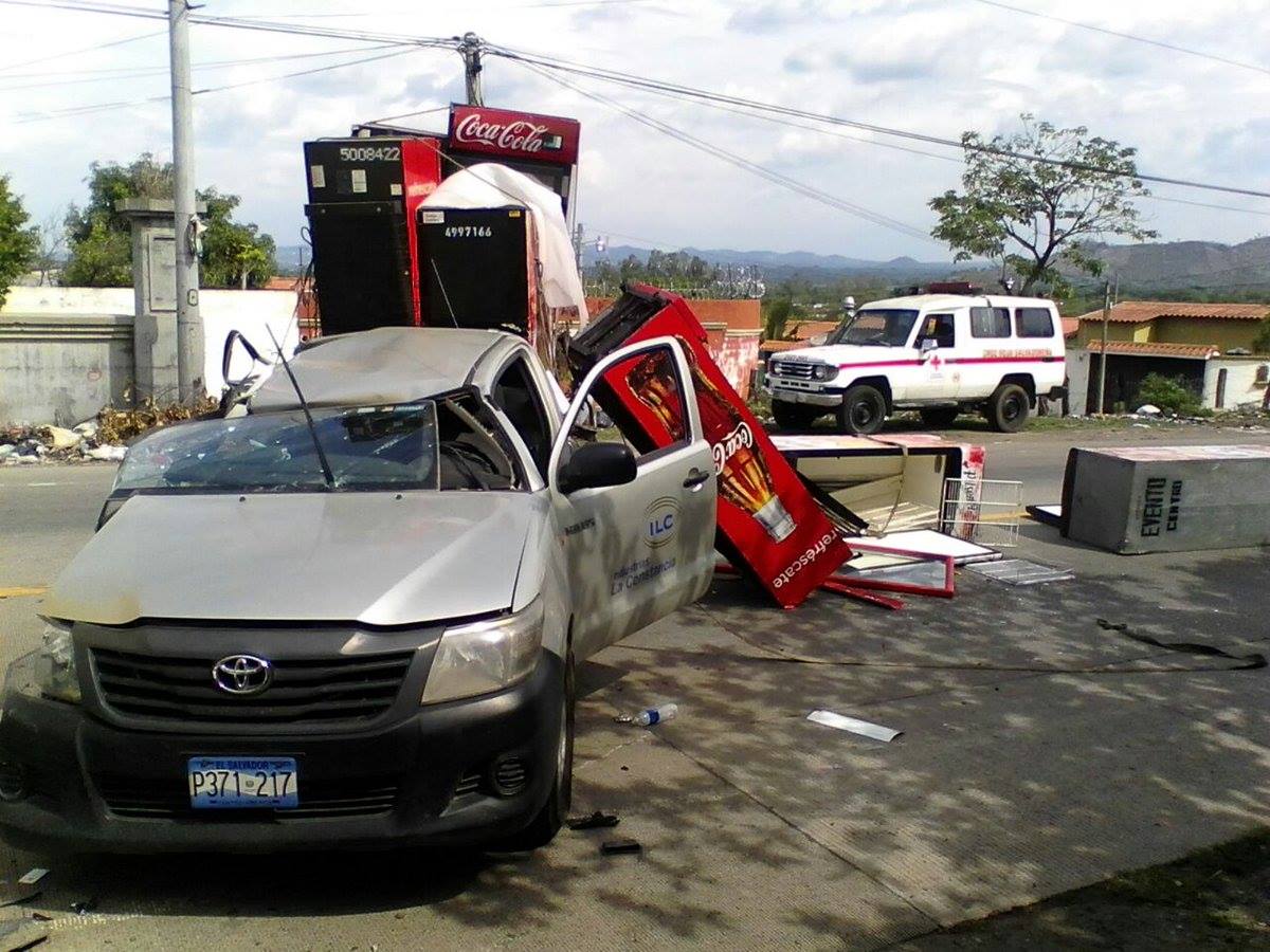Dos víctimas dejo un accidente de tránsito en la carretera a Metapán