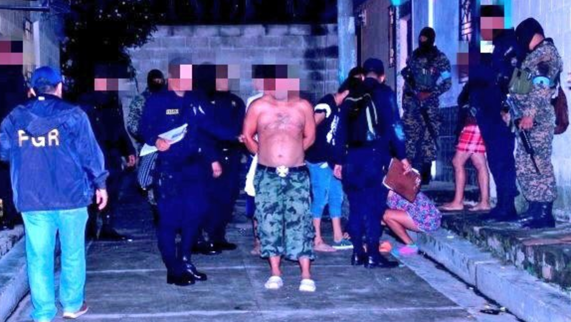 El Salvador detiene a más de 250 pandilleros en Operación Escudo Regional