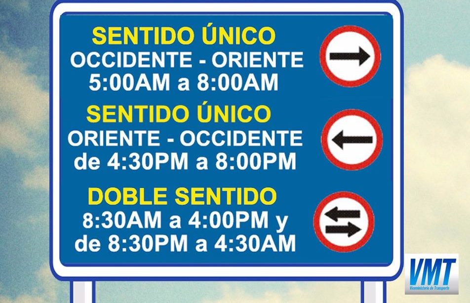 Anuncian cambios en circulación por carretera Los Chorros, se amplía el horario de doble sentido