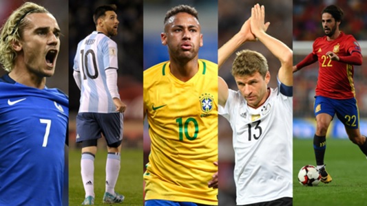 Brasil, Alemania y España, tres candidatos al mundial