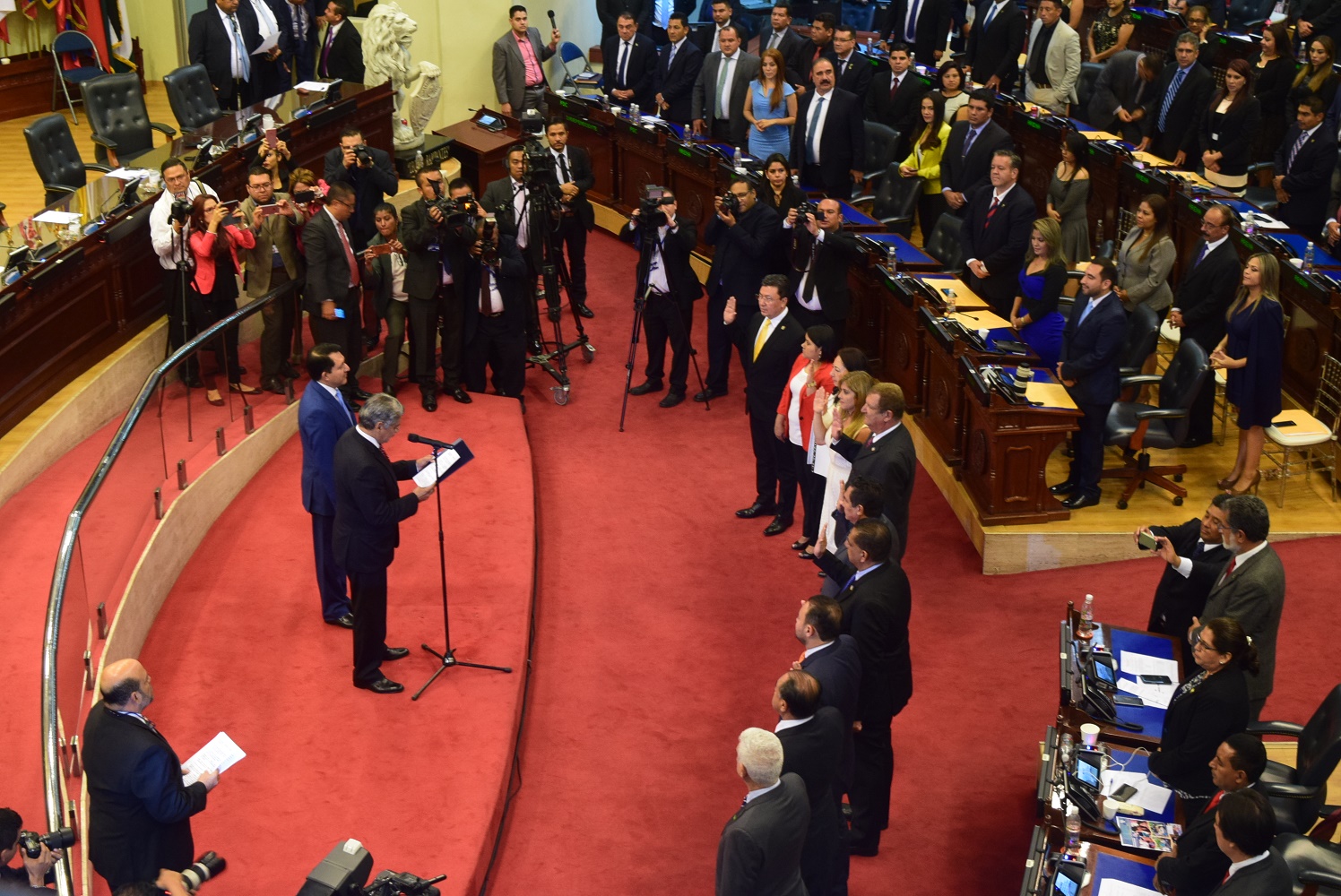 Diputados se instalan en la Asamblea Legislativa el 01 de mayo de 2018