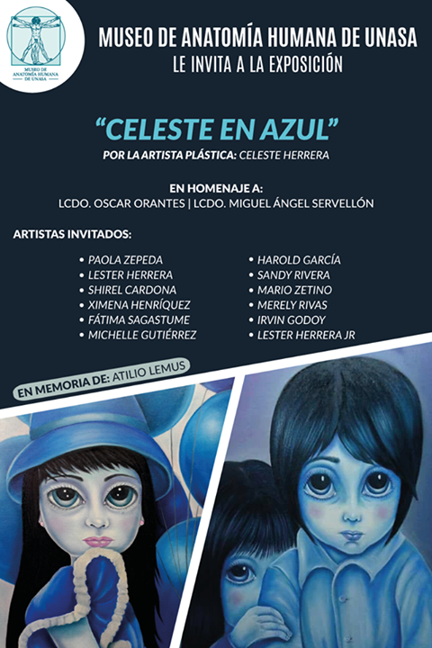 AGENDA CULTURAL:  Inauguracion de la Expocicion «Azul Celeste» en Santa Ana