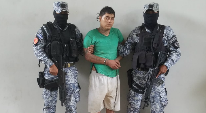 PNC capturo miembro de estructura criminal con siete órdenes en Cuscatlán