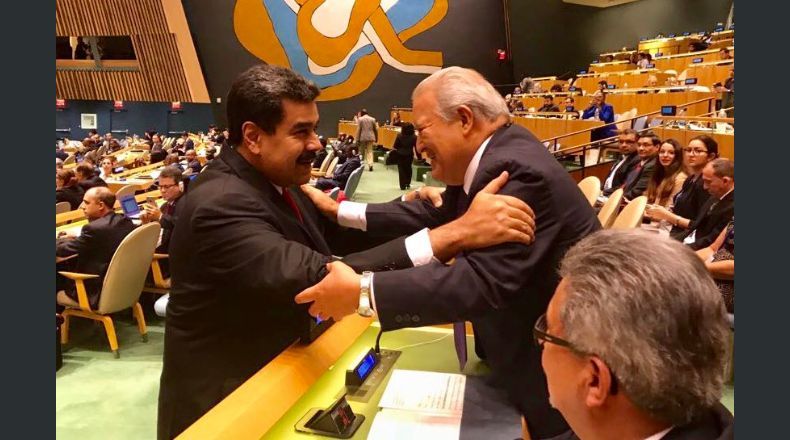 El Salvador respalda al Presidente de la República Bolivariana de Venezuela, Nicolás Maduro