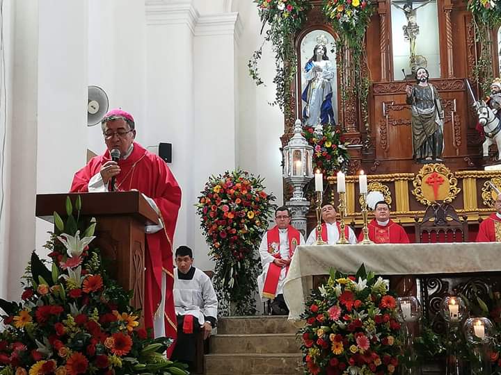 Chalchuapa celebra sus 450 año de patronazgo de Santiago Apóstol y 100 años de la Cofradía de la Cruz