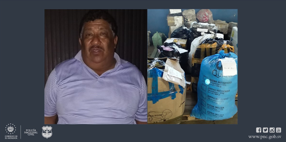 Detienen a guatemalteco con unos $15,000 en mercadería en Las Chinamas, Ahuachapán