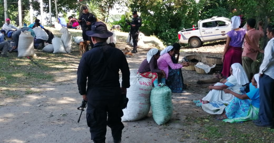 Policía Rural garantiza recolección de café en Nejapa y Apopa
