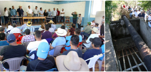 Constatan daños en sifón conductor de agua en Distrito de Riego Lempa-Acahuapa