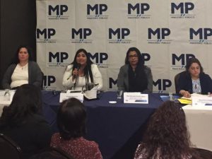 Fiscalía expone en Guatemala avances en materia de violencia contra las mujeres