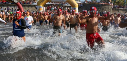 “El Paso del Hombre” la maratón acuática para medir capacidad y resistencia física de los guardavidas