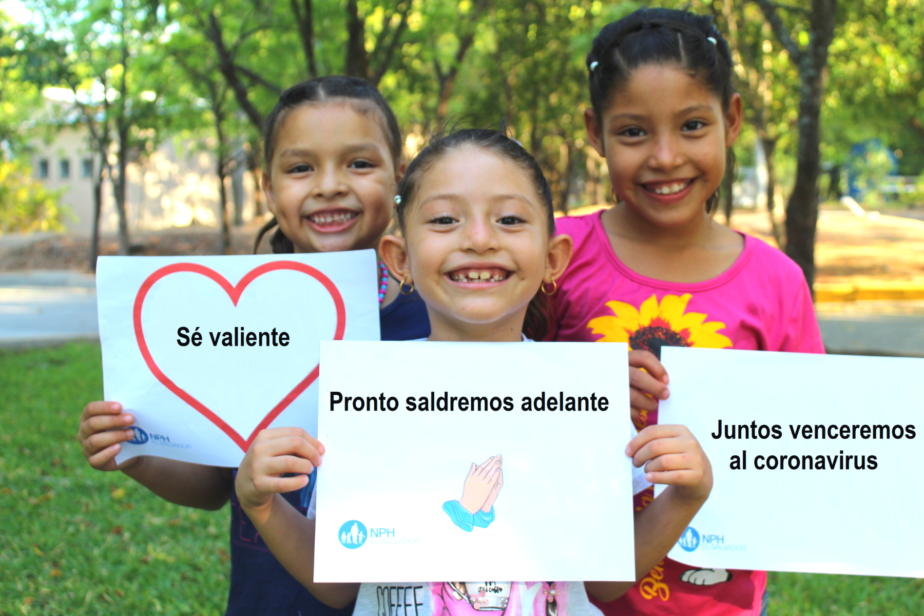 NPH EL Salvador lanza Campaña #VenceAlCoronaVirus para proteger a niños vulnerables