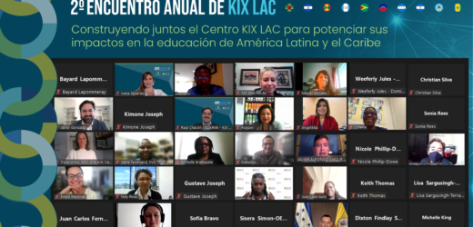 Encuentro del sector educativo centroamericano y del Caribe  en la segunda reunión anual de KIX LAC