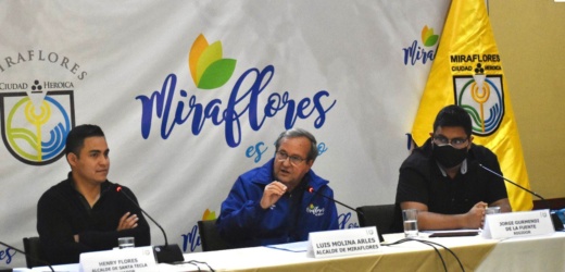 Alcalde de Miraflores expuso Buenas Prácticas municipales ante alcalde  de Santa Tecla (El Salvador)