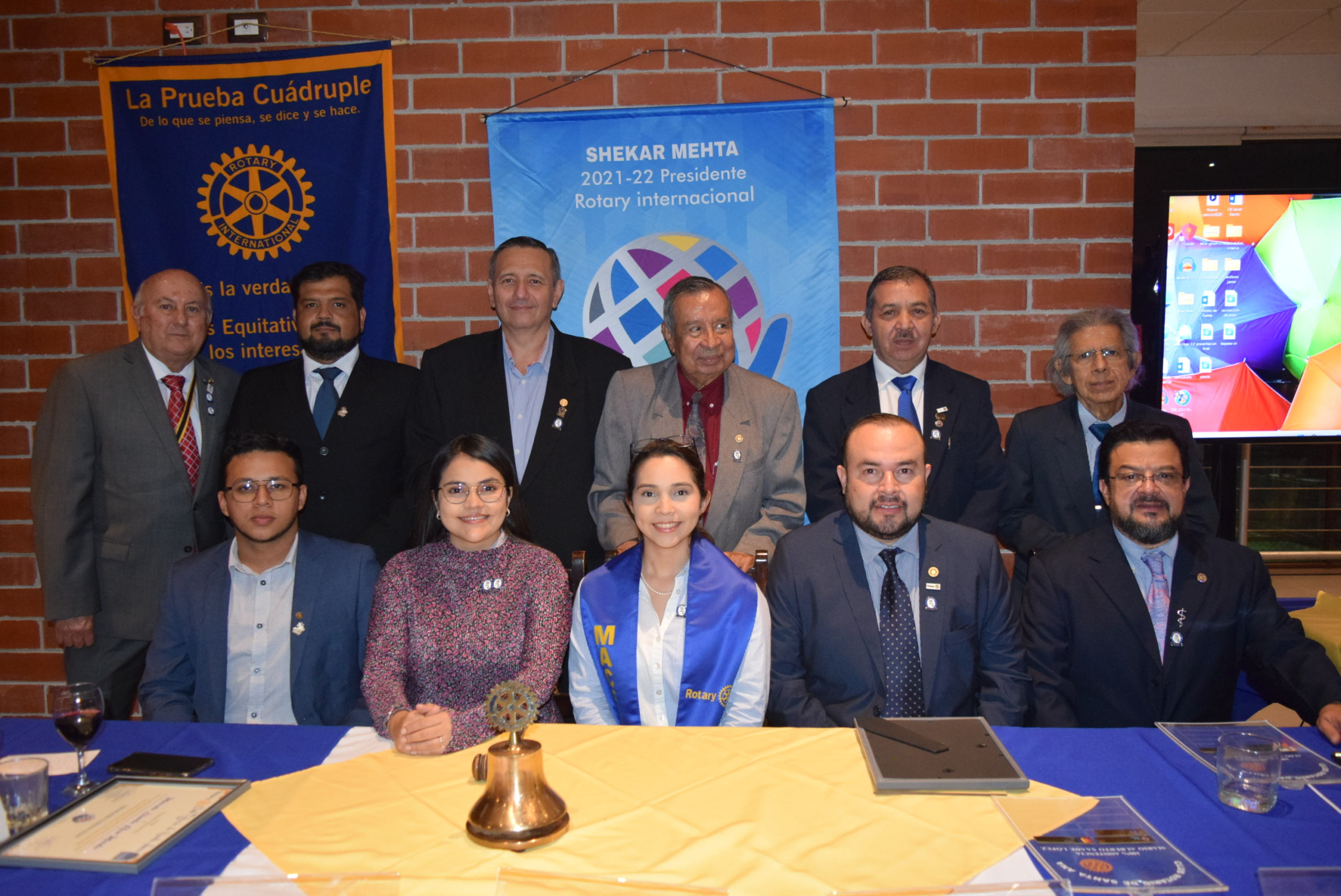 Club Rotario de Santa Ana, instala la Junta Directiva 2022 – 2023