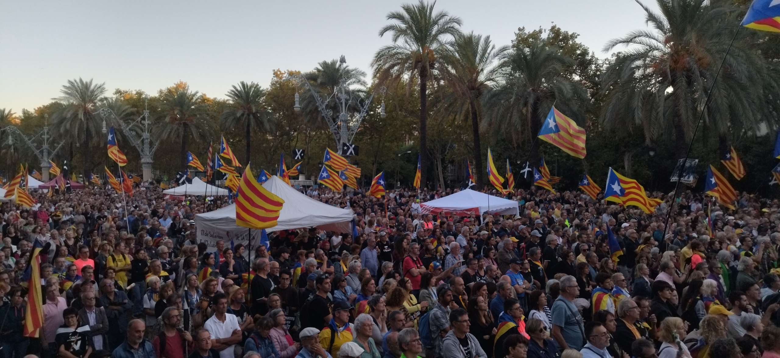 6 Aniversario del regerendum  de independencia en Cataluña