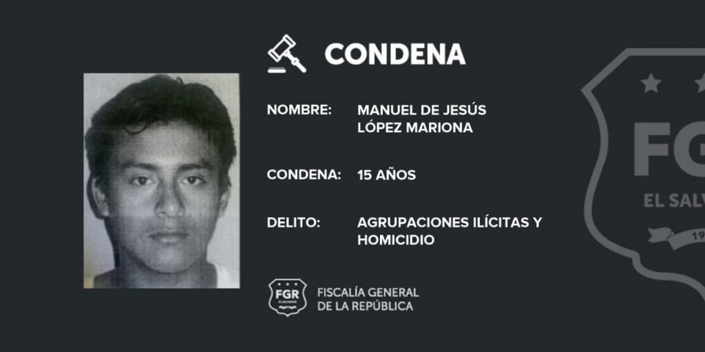 Estructura pandilleril dedicada al homicidio en Cojutepeque, recibe hasta 64 años de prisión