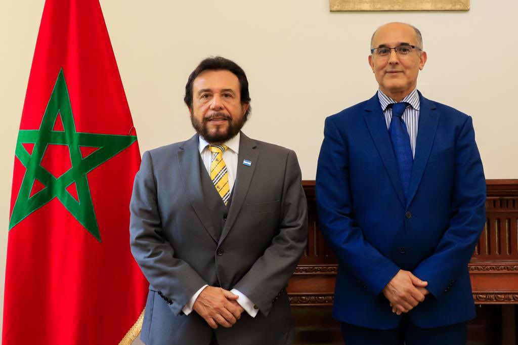 Vice Presidente Ulloa, se reunió con el Encargado de Negocios del Reino de Marruecos