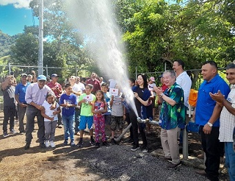 Japón financia proyecto de suministro de Agua Potable para los habitantes de Cantones en Sonsonate.