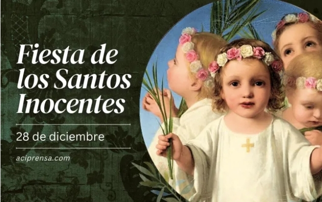 Hoy celebramos a los Santos Inocentes, los niños asesinados a causa de Cristo, el Mesías