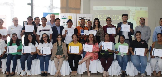 BCIE, Unión Europea y Gobierno de Alemania premian a los emprendimientos más innovadores del Programa Agroinnova en El Salvador