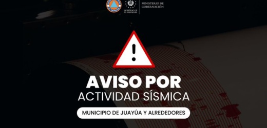 AVISO POR ACTIVIDAD SÍSMICA EN EL MUNICIPIO DE JUAYÚA Y ALREDEDORES 29/ENERO/2024