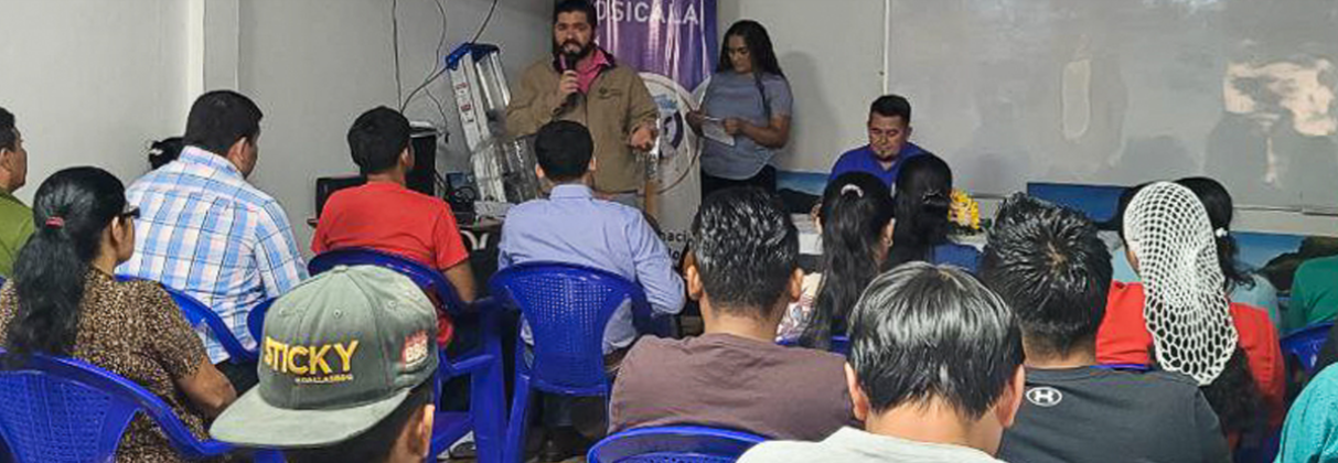 Personas retornadas en Morazán reciben cursos formativos a favor de su desarrollo productivo
