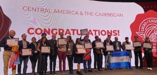 El Salvador entre los primeros lugares en el Premio Internacional de la Excelencia del Cacao