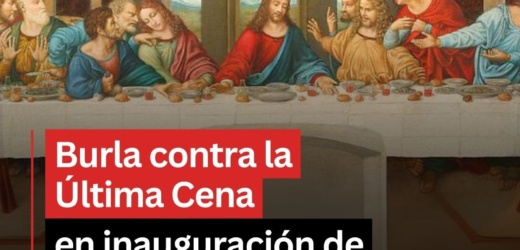 Indignación causa parodia de la ultima cena durante la inauguración de los Juegos Olimpica