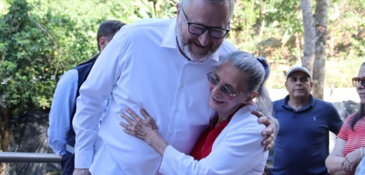 Visita del Embajador de Alemania a iniciativas  financiadas por la Cooperación Alemana en la Región Trifinio