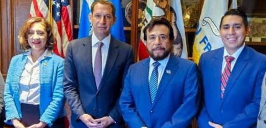 Vicepresidente Félix Ulloa sostiene encuentro estratégico con el Alcalde de San Francisco