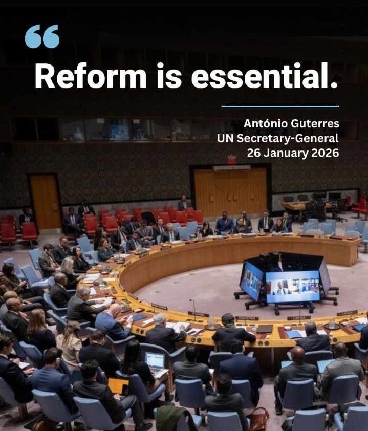Reaccion de la ONU ante la creación de un organismo paralelo, esta vez bajo el mando de Trump