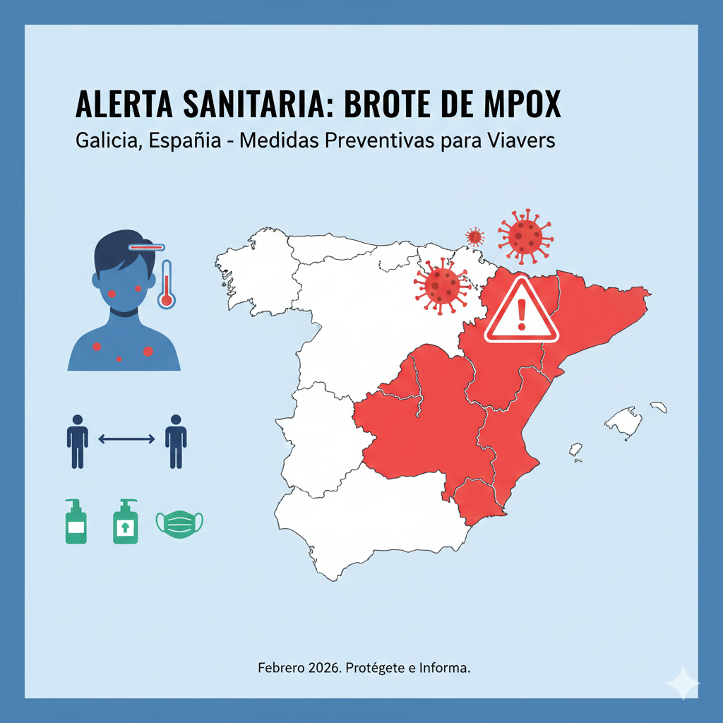 Alerta Sanitaria en España: Brote de Mpox en Galicia bajo Estricta Vigilancia