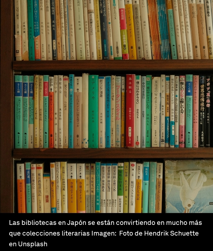 Cómo se están reinventando las bibliotecas en Japón como pilares de la vida comunitaria