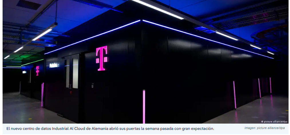 Alemania lanza su nube de IA para la industria europea