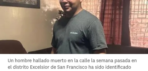 Madre pide ayuda para repatriar a El Salvador el cuerpo de su hijo de 26 años hallado muerto en una calle de San Francisco