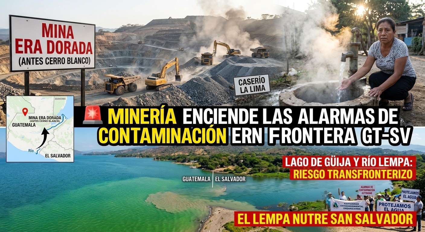 Alerta El Salvador por posible contaminacion de aguas que abastece el gran San Salvador